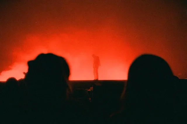 Red Haze Silhouette