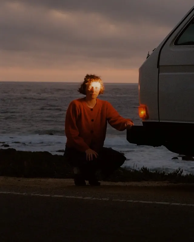 Surreal Beach Portrait