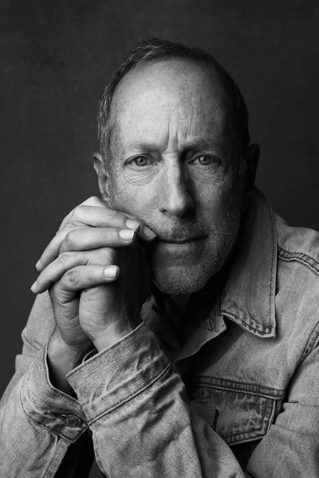 Black and White Portrait of a Man