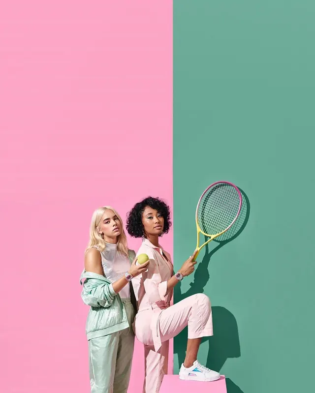 Tennis Players Portrait