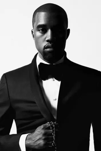 Black and White Portrait of a Man in a Tuxedo