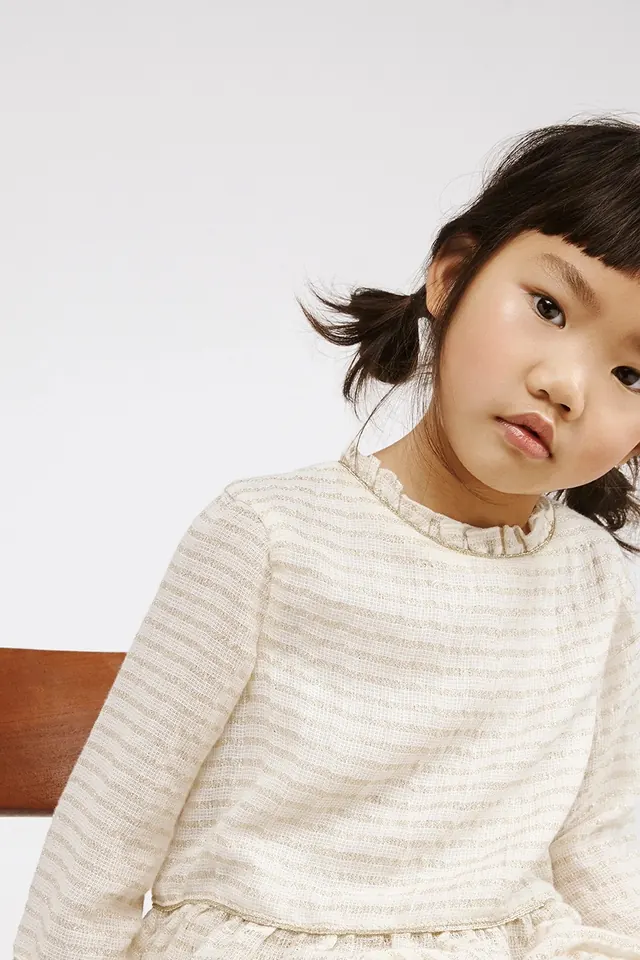 Textured Knitwear Portrait