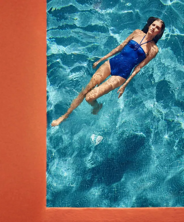 Swimming Pool Portrait
