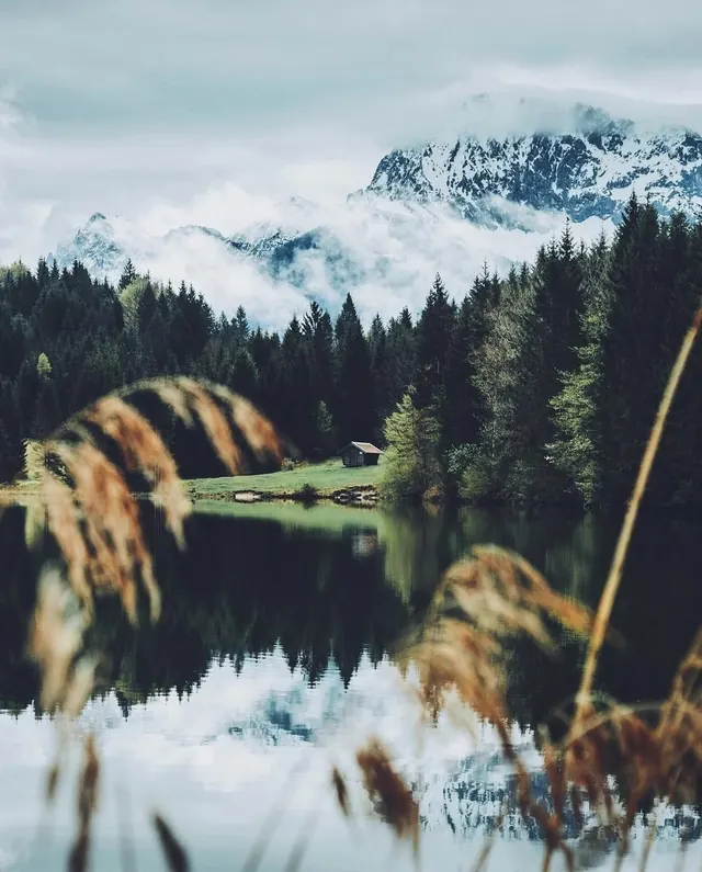 Mountain Lake Landscape