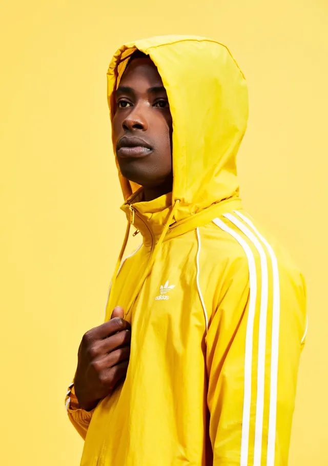 Yellow Hooded Figure Portrait