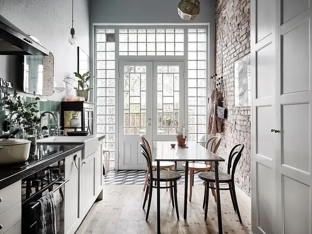 Industrial Kitchen Interior