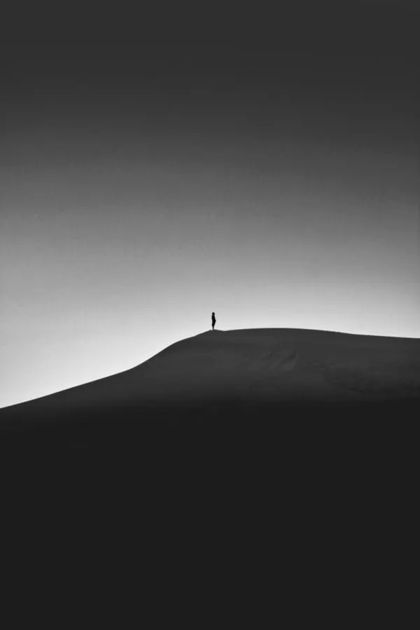 Minimalist Silhouette Landscape