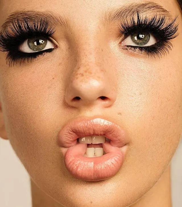 Close-up Beauty Portrait