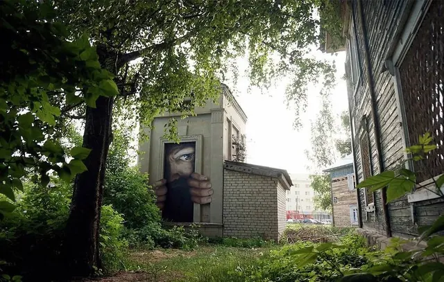 Urban Architecture with Foliage