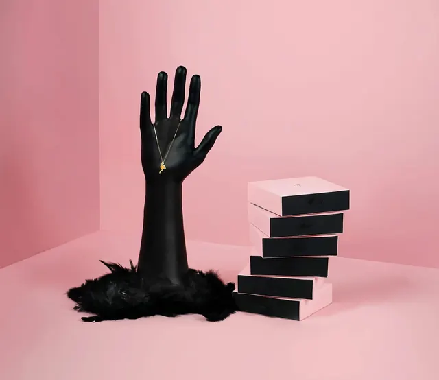 Pink Studio Product Display