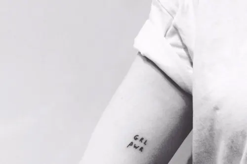 Minimalist Tattoo Placement