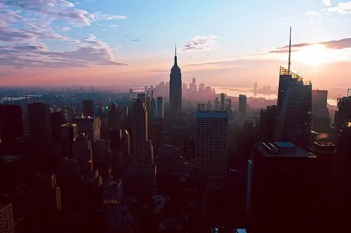 Cityscape at Dusk