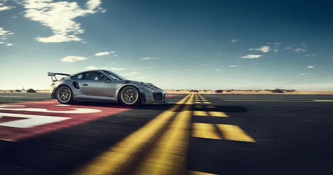Sports Car Motion Shot