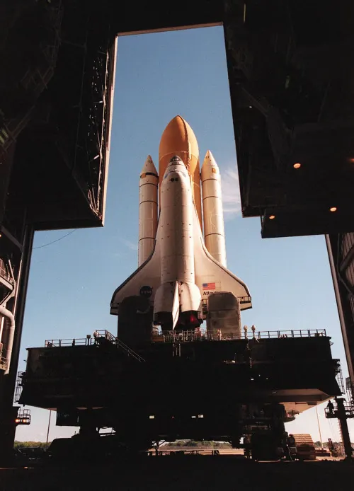 Space Shuttle Launch Perspective