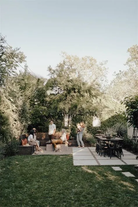Outdoor Garden Seating Area