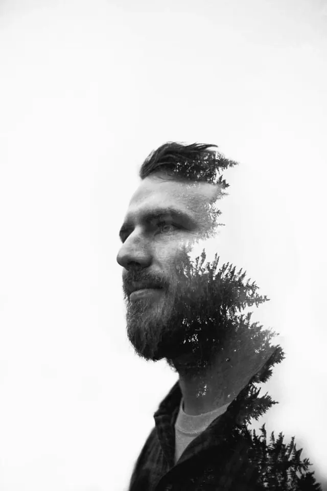 Double Exposure Portrait