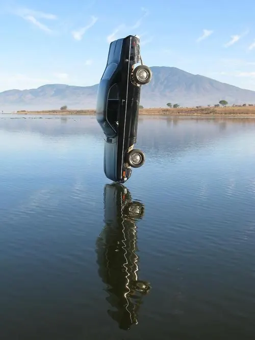Vertical Car Reflection