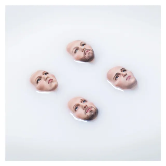 Floating Heads Composition, minimal, abstract, light