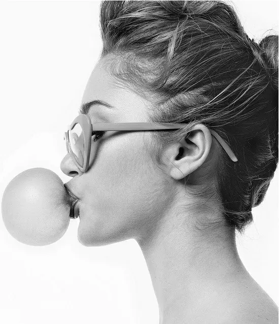 Monochrome Portrait with Spherical Prop