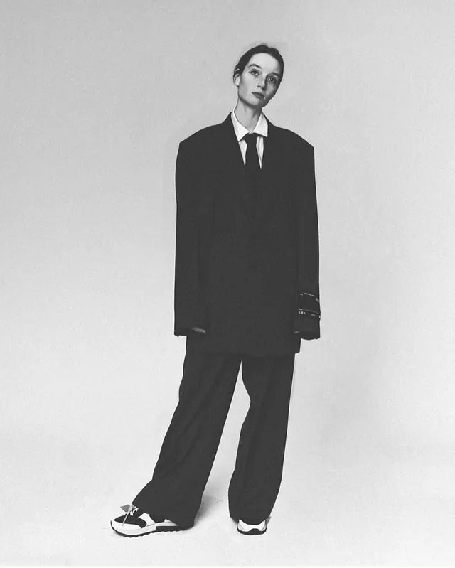Man in Suit Studio Portrait