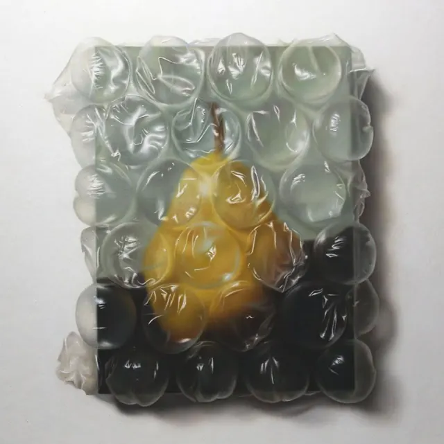 Bubble Wrapped Pear