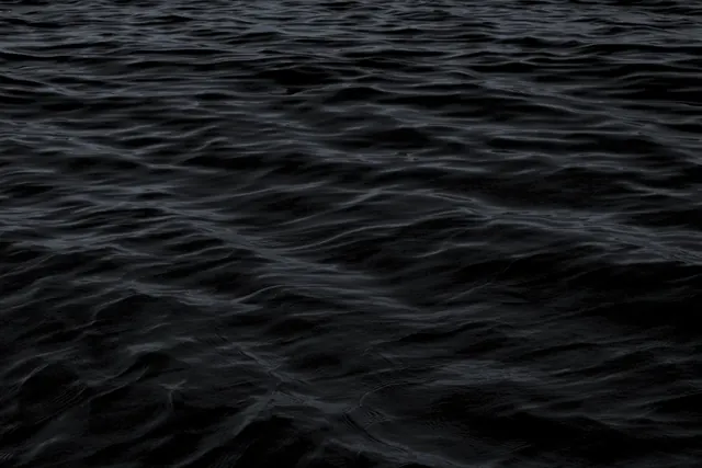Dark Rippled Water Texture