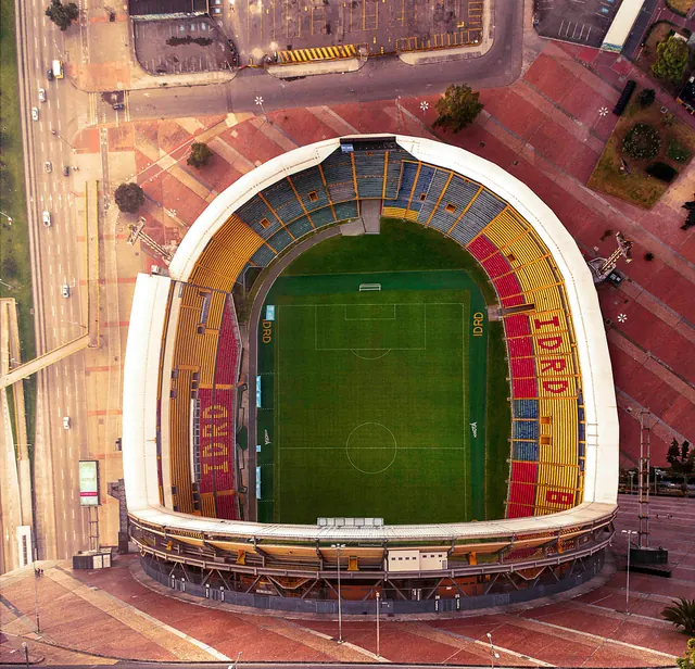 Aerial Stadium View