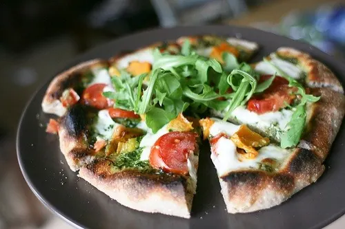 Artisanal Pizza Close-up