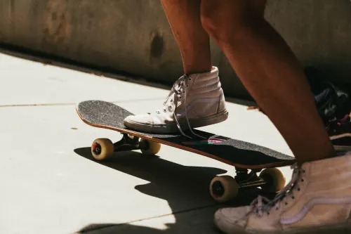 Skateboarder Action Shot
