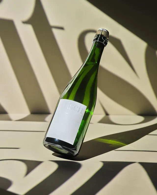 Champagne Bottle Product Shot