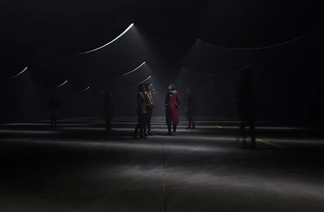 Dark Studio Performance Space