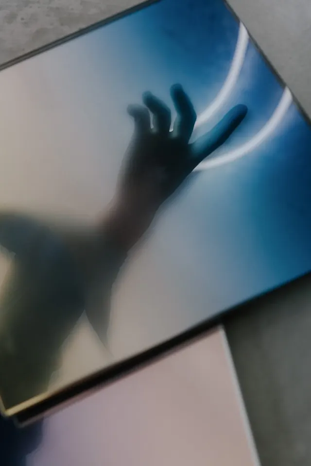 Abstract Shadow Hand Graphic