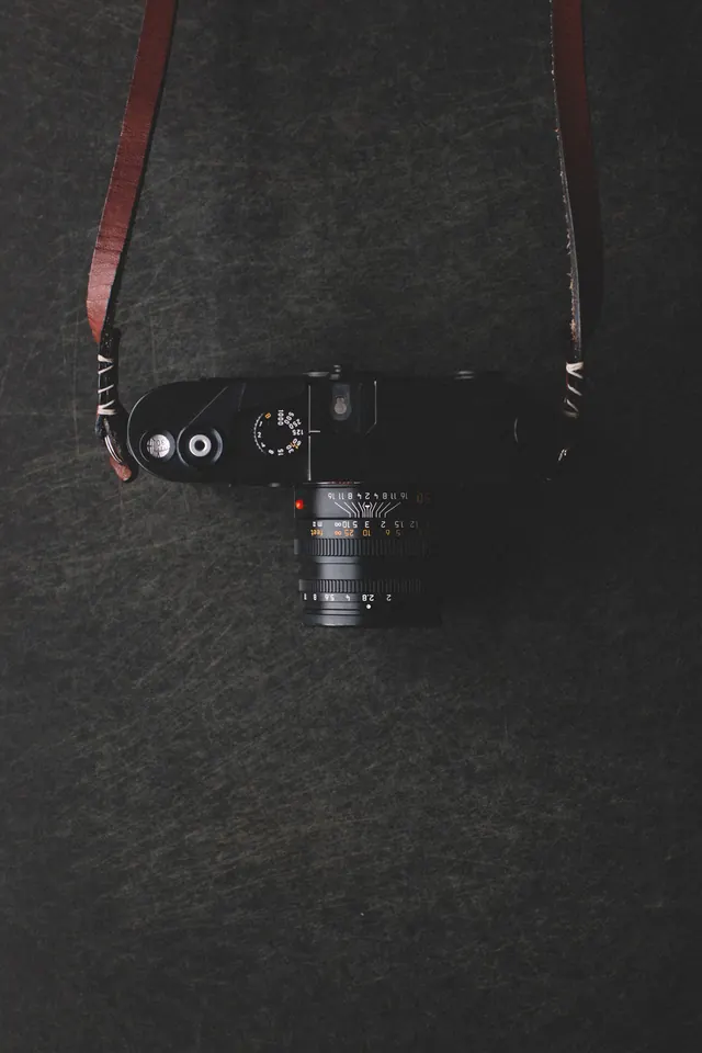 Vintage Camera Product Shot