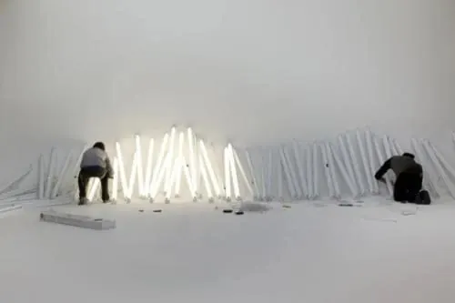 Minimalist Architectural Installation