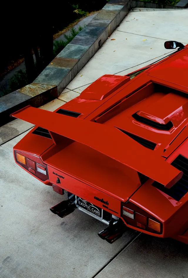 Red Sports Car Exterior