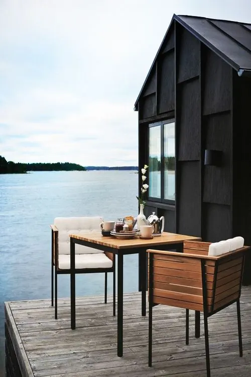 Modern Cabin Interior View