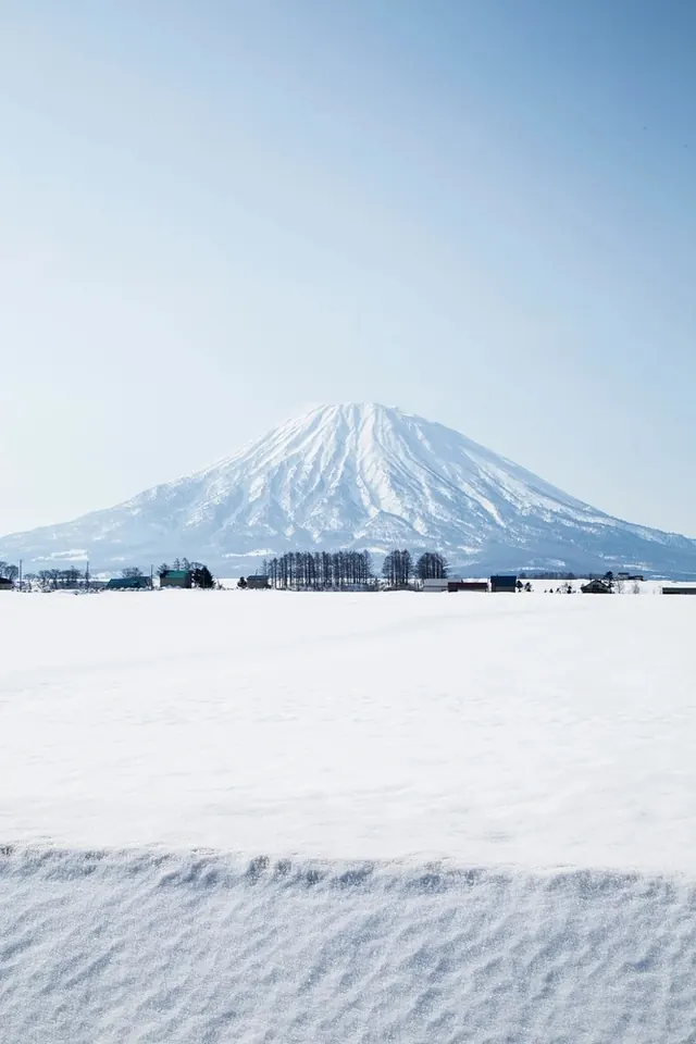 Snowy Mountain Landscape
