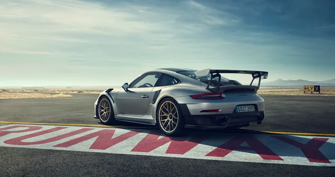 Sports Car on Track