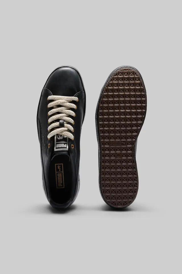 Puma x Brooklyn Circus Clyde Sneaker, minimal, dark
