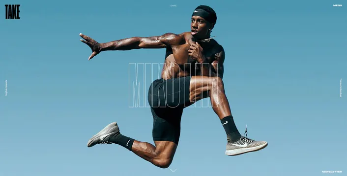 Miko Lim Athletic Jump, photographic, editorial, vibrant