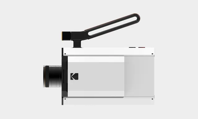 Kodak Super 8 Camera, minimal, technical, light