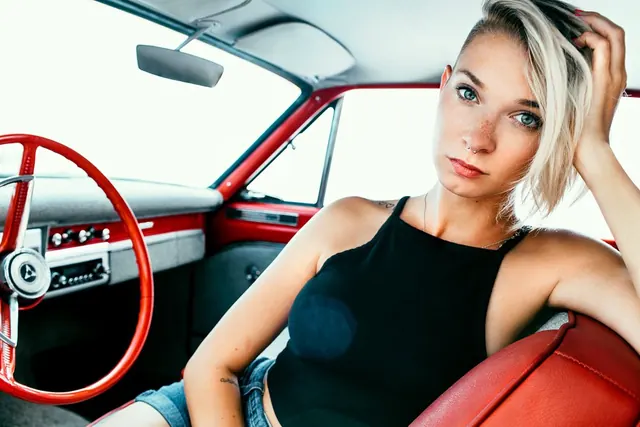 Retro Interior Automotive Photography