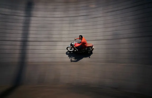 Motorcycle Motion Blur