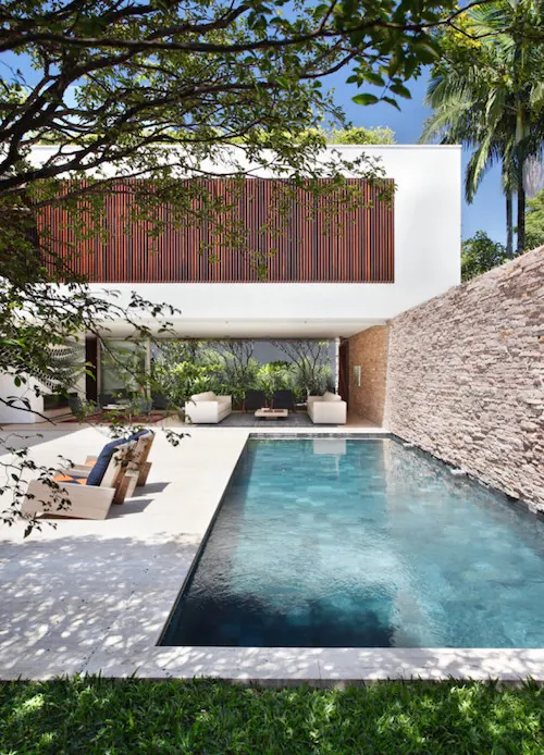 Modernist Poolside Architecture