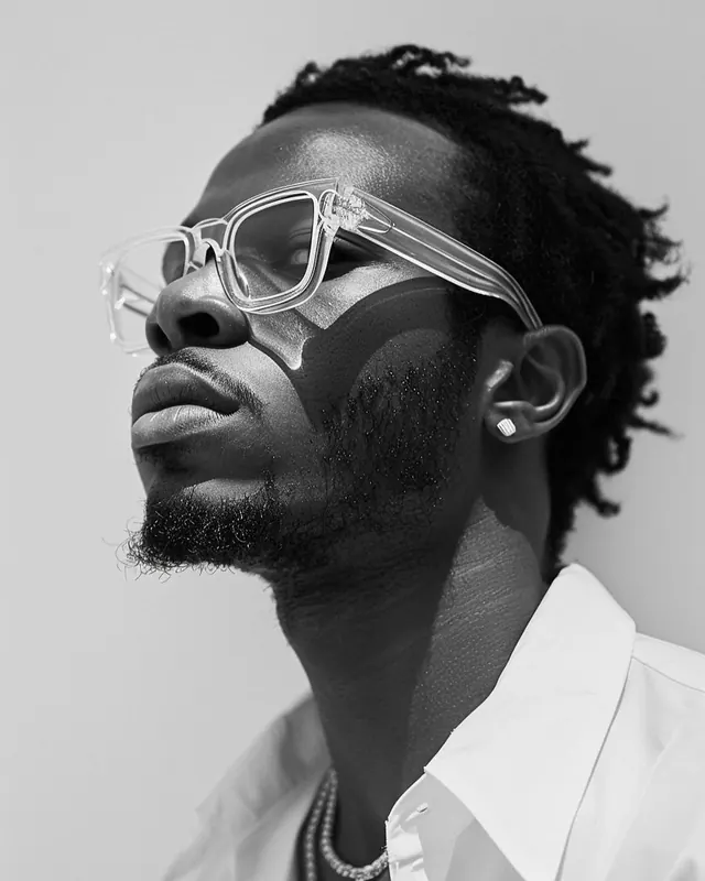 Monochrome Portrait with Eyewear