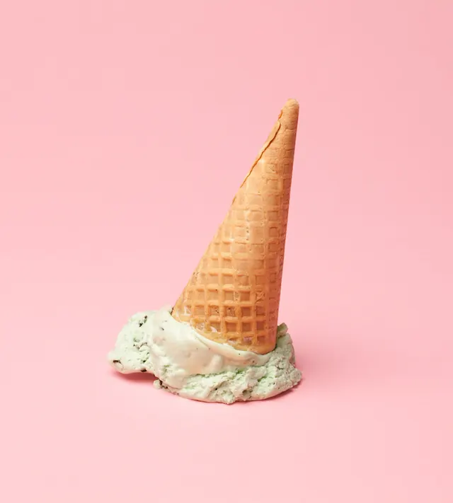 Ice Cream Cone Product Shot