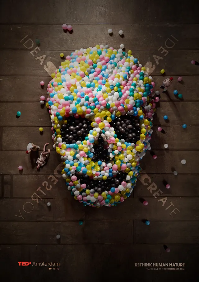 Candy Skull Portrait