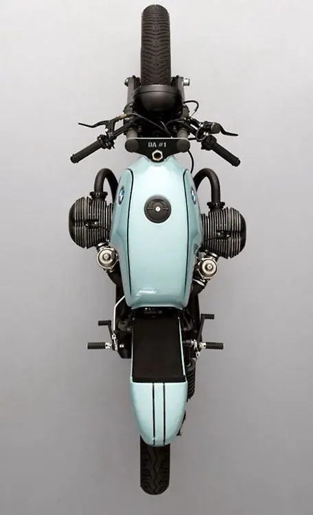 Vintage Motorcycle Studio Shot