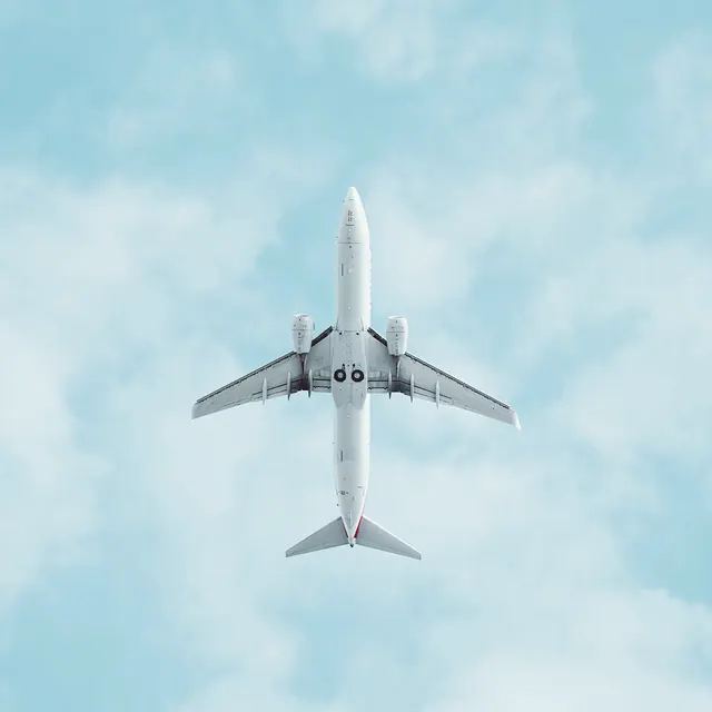Airplane in Sky