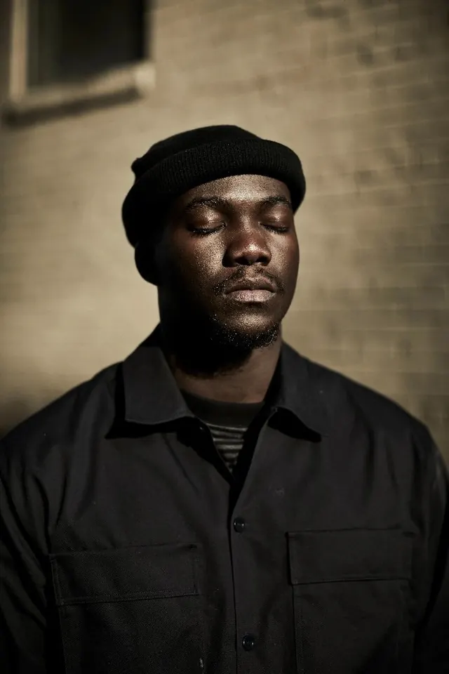 Portrait of a man in a beret